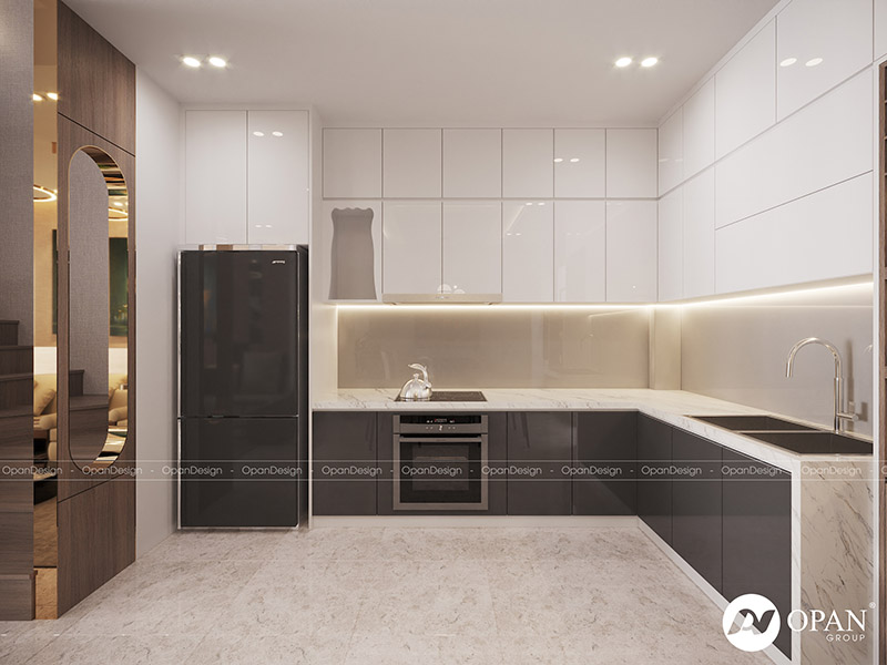 Thiết kế nội thất căn hộ anh Ngọc