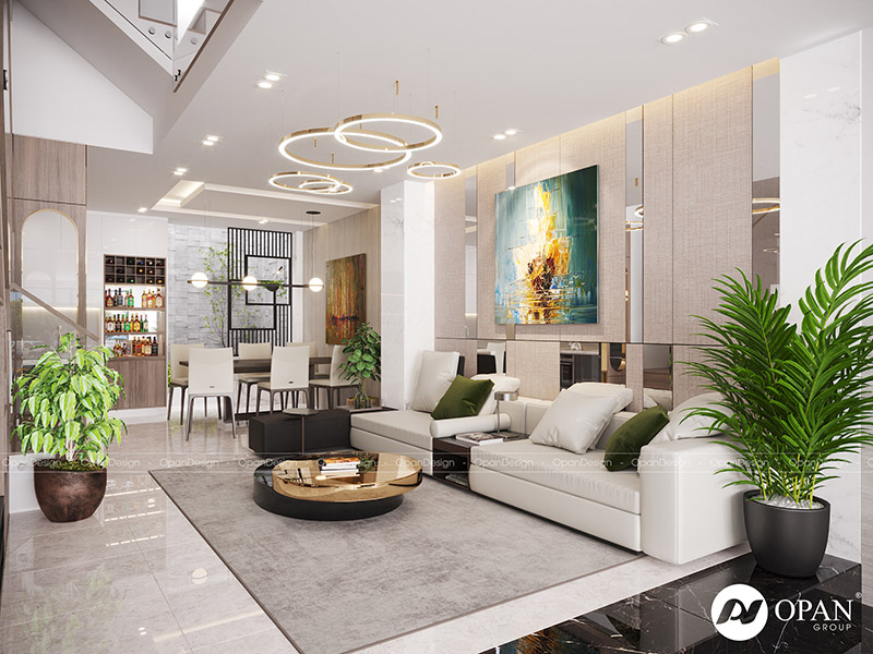 Thiết kế nội thất căn hộ anh Ngọc