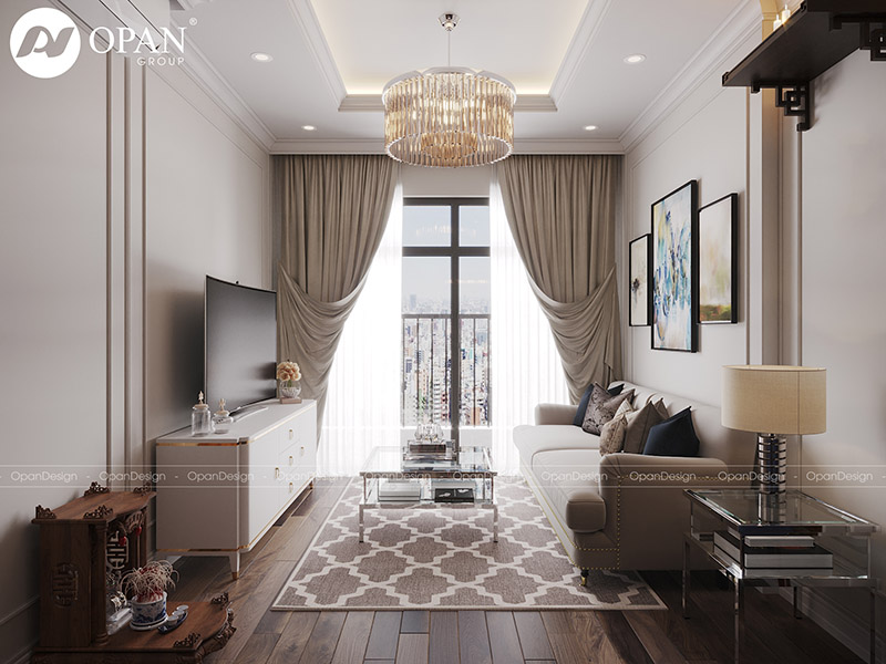 Thiết kế nội thất căn hộ chị Ngọc Kiều
