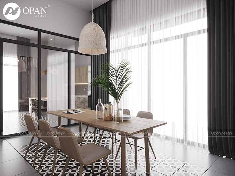 Thiết kế nội thất nhà phố anh Minh