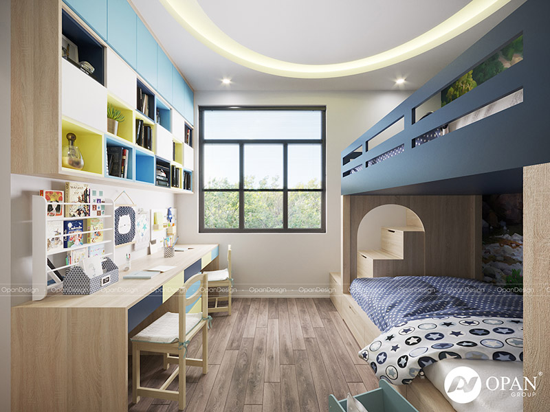 Thiết kế nội thất căn hộ anh An