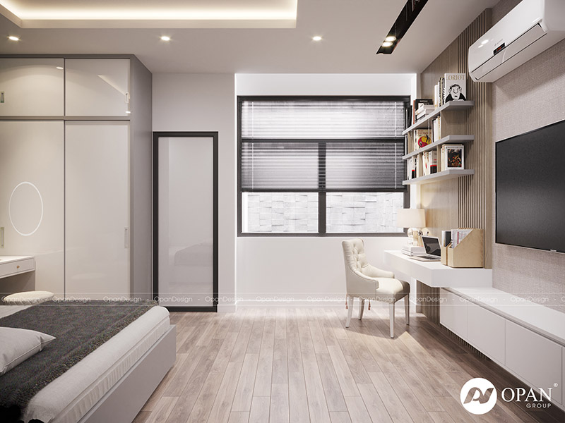 Thiết kế nội thất căn hộ anh Ngọc