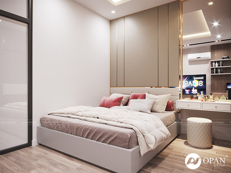 Thiết kế nội thất căn hộ anh Ngọc