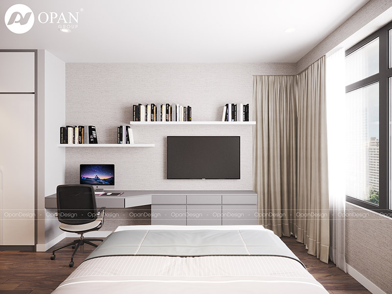 Thiết kế nội thất căn hộ anh Phương
