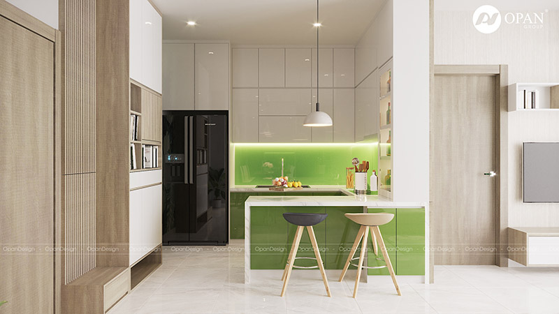 Thiết kế nội thất căn hộ anh Phương