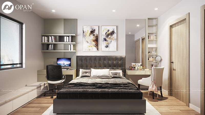 Thiết kế nội thất căn hộ anh Phương