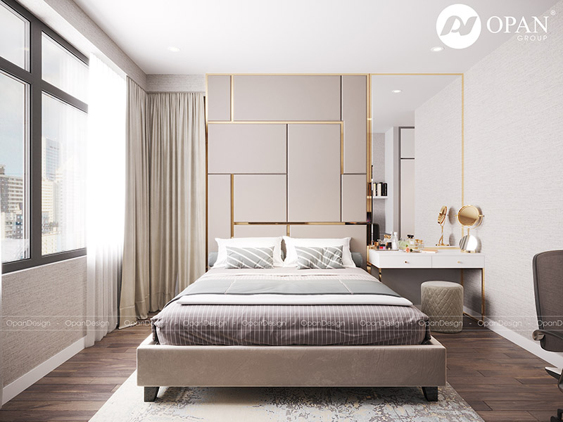 Thiết kế nội thất căn hộ anh Phương