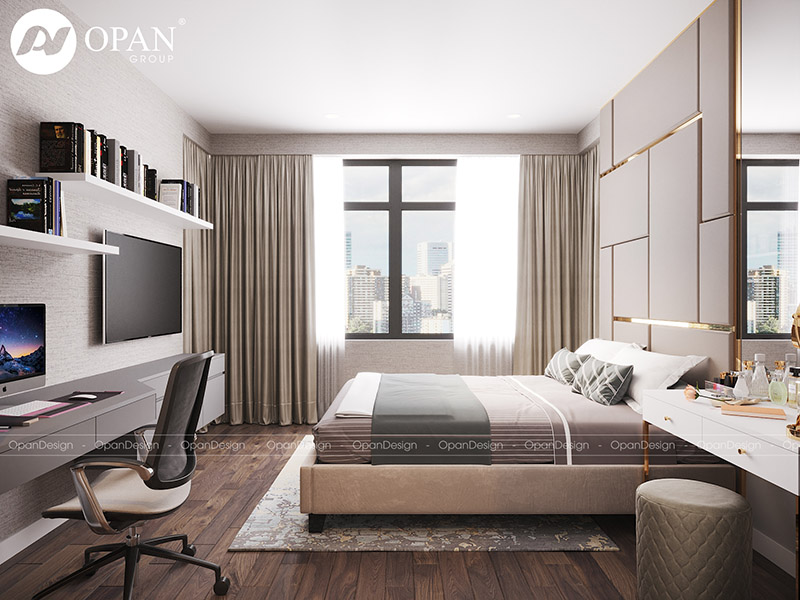 Thiết kế nội thất căn hộ anh Phương