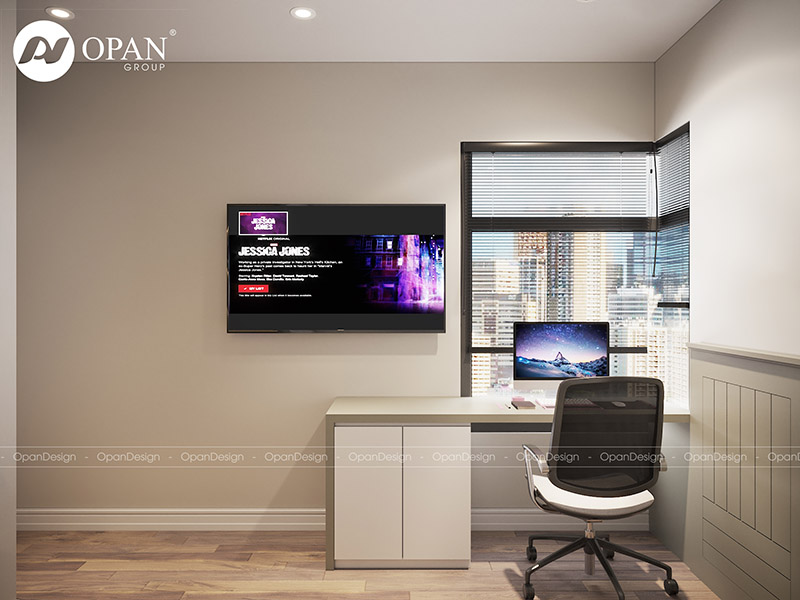Thiết kế nội thất căn hộ chị Hằng - Opan