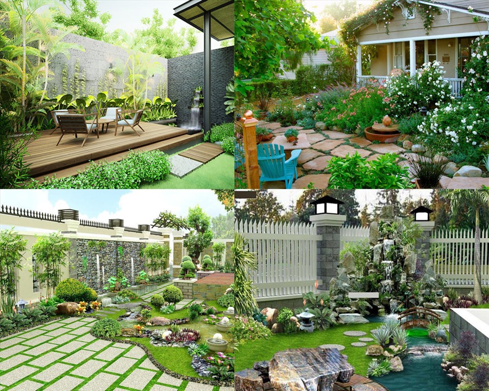 các mẫu thiết kế sân vườn đẹp mắt mà bạn không thể bỏ qua