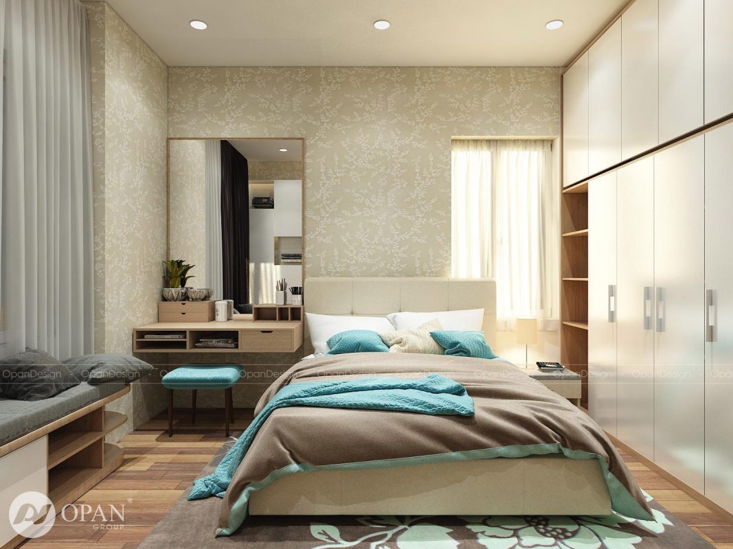 Thiết kế nội thất phòng ngủ theo phong cách tân cổ điển
