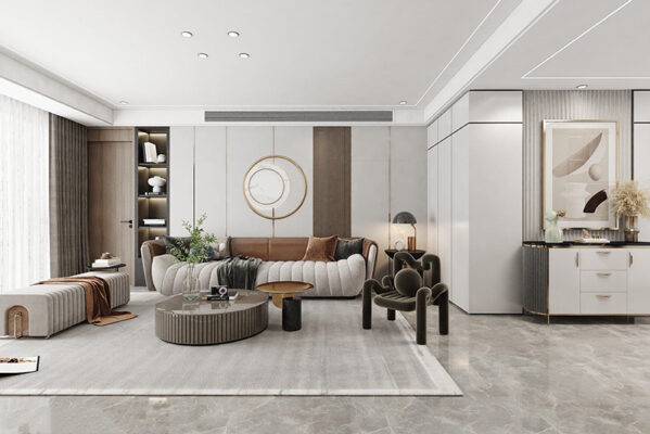 Nội thất phòng khách hiện đại